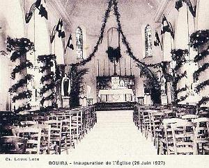 Bouira - eglise - Inauguration en 1927